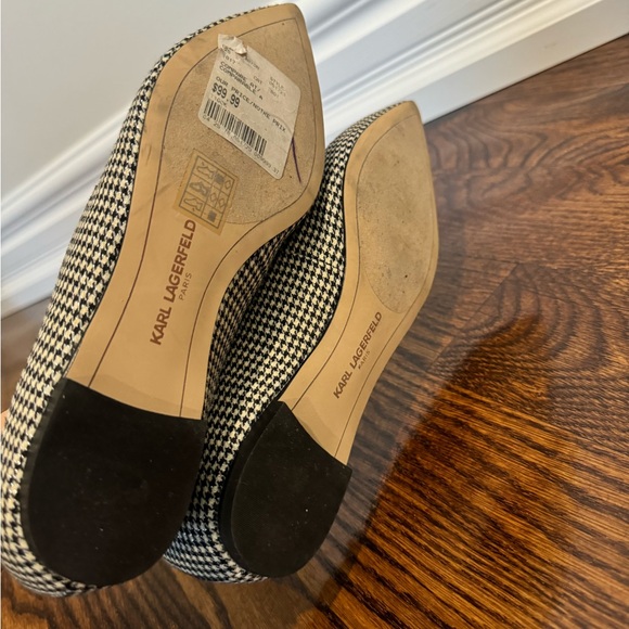 Karl Lagerfeld flat shoes. Size 7 - Picture 3 of 5